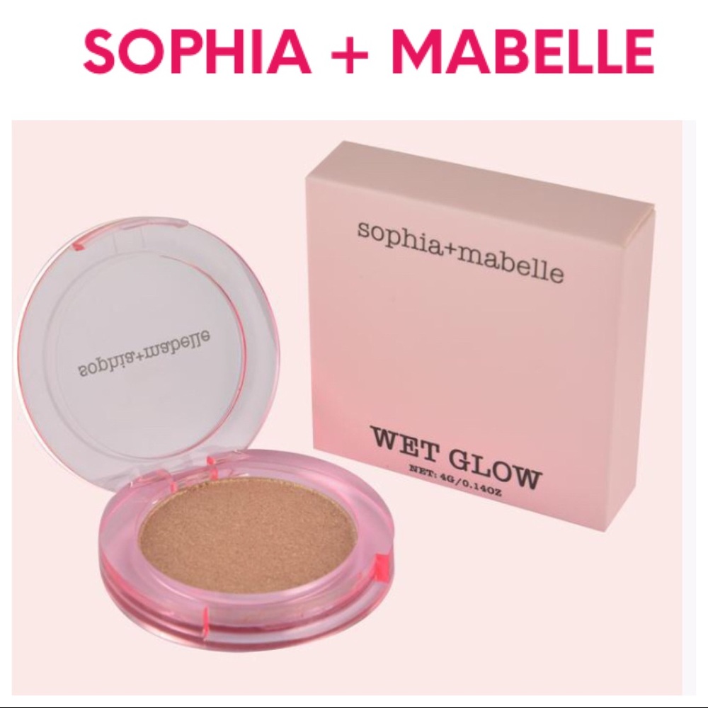 SOPHIA + MABELLE HIGHLIGHTER IN CHAMPAGNE TOAST NWT